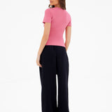 Lucia Baby Tee - Raspberry