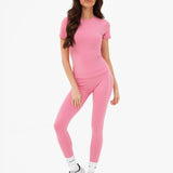 Lucia Baby Tee - Rosy Pink