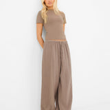 Lucia Baby Tee - Taupe