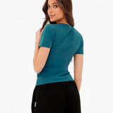 Lucia Baby Tee - Teal