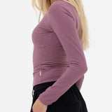 Lucia Long Sleeve Top - Dusty Rose