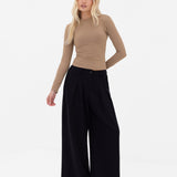 Lucia Long Sleeve Top - Tan