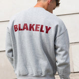 Declan Relaxed Jumper - Marl Grey