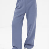 Isabel Wide Leg Sweatpants - Blue
