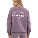 Active Studios Oversized Jumper - Grape