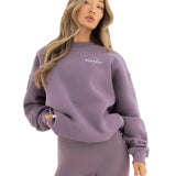 Active Studios Oversized Jumper - Grape
