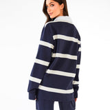 Tilly Rugby Shirt - True Navy