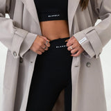 Amara Trench Coat - Stone