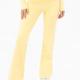 Ultimate Soft Lifestyle Flares - Butter Yellow