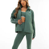 Jada Track Jacket - Vintage Green