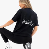 Thea Oversized T-Shirt - Black