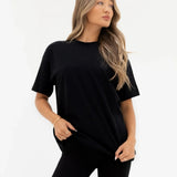 Thea Oversized T-Shirt - Black