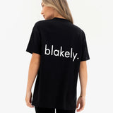 Thea Oversized T-Shirt - Black