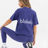 Thea Oversized T-Shirt - Bold Purple