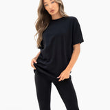Freya Oversized T-Shirt - Black