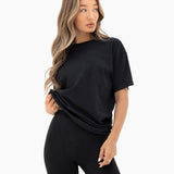 Freya Oversized T-Shirt - Black