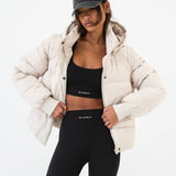 Multiway Puffer Coat 2 - Chalk