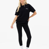 Mindy Oversized T-Shirt - Black