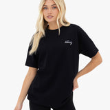 Mindy Oversized T-Shirt - Black