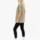 Mindy Oversized T-Shirt - Warm Olive