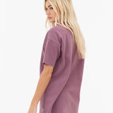 Mindy Oversized T-Shirt - Dusty Rose