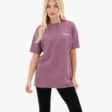 Mindy Oversized T-Shirt - Dusty Rose