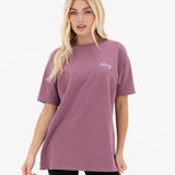 Mindy Oversized T-Shirt - Dusty Rose