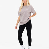 Mindy Oversized T-Shirt - Pebble