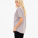 Mindy Oversized T-Shirt - Pebble