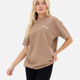 Mindy Oversized T-Shirt - Tan