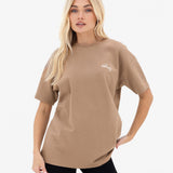 Mindy Oversized T-Shirt - Tan