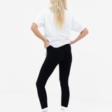 Mindy Oversized T-Shirt - White & Warm Olive