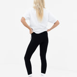 Mindy Oversized T-Shirt - White & Soft Navy