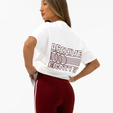 Naomi Oversized T-Shirt - Flat White