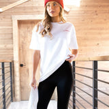 Amari Altitude Oversized T-Shirt - Flat White