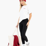 Amari Altitude Oversized T-Shirt - Flat White