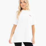 Amari Altitude Oversized T-Shirt - Flat White