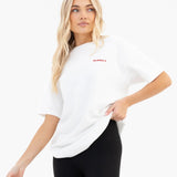 Amari Altitude Oversized T-Shirt - Flat White