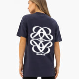 Iris Oversized T-Shirt - True Navy