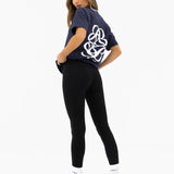 Iris Oversized T-Shirt - True Navy