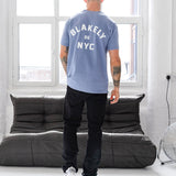 NYC Relaxed T-Shirt - Cloudy Blue