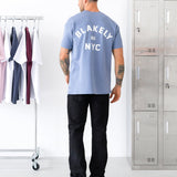 NYC Relaxed T-Shirt - Cloudy Blue
