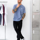 NYC Relaxed T-Shirt - Cloudy Blue