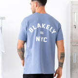 NYC Relaxed T-Shirt - Cloudy Blue