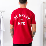 NYC Relaxed T-Shirt - Red