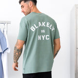 NYC Relaxed T-Shirt - Sage Green