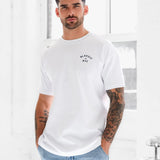 NYC Relaxed T-Shirt - White & True Navy