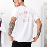 NYC Relaxed T-Shirt - White & Pink