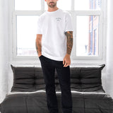 NYC Relaxed T-Shirt - White & Sage Green