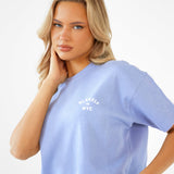 NYC Oversized T-Shirt - Cloudy Blue